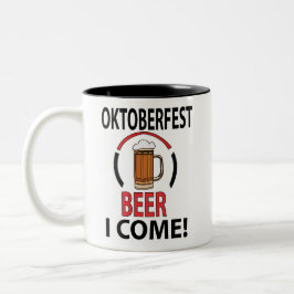 Oktoberfest Bierfestival Grappig Oktoberfest Tweekleurige Koffiemok