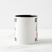 Oktoberfest Bierfestival Grappig Oktoberfest Tweekleurige Koffiemok (Center)