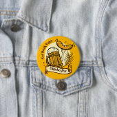 Oktoberfest Bierfestival Knop Ronde Button 7,6 Cm (In situ)