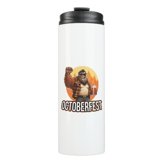 Oktoberfest Bigfoot Thermosbeker (Voorkant)