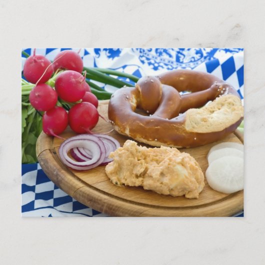 Oktoberfest Breakfast Briefkaart (Voorkant)