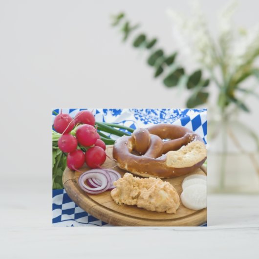 Oktoberfest Breakfast Briefkaart (Staand voorkant)