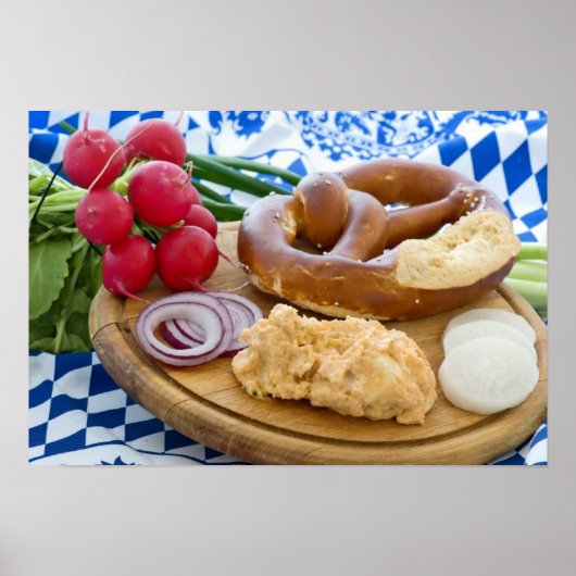 Oktoberfest Breakfast Poster (Voorkant)