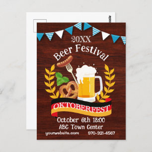 Oktoberfest Briefkaart