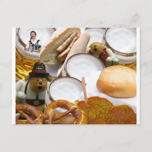 Oktoberfest Briefkaart (Voorkant)