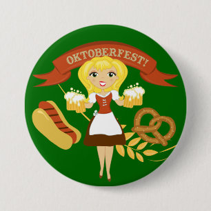 Oktoberfest-Button - SRF Ronde Button 7,6 Cm