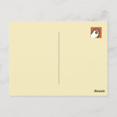 Oktoberfest Cat Party Paws en Pints Briefkaart (Achterkant)