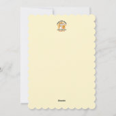 Oktoberfest Cat Party Paws en Pints Feestdagenkaart (Achterkant)