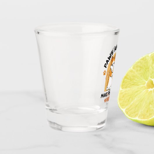 Oktoberfest Cat Party Paws en Pints Shot Glas (Links)