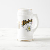 Oktoberfest Ceramic Beer Stein Bierpul (Voorkant rechts)