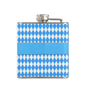 Oktoberfest check met Edelweiss Heupfles (Achterkant)