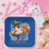 Oktoberfest Chicken Dance Papieren Bordje (Feest)