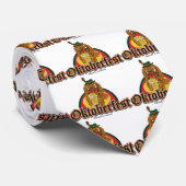 Oktoberfest Doxie Beer Stropdas (Opgerold)