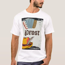 Oktoberfest-Drink als een Duitse prost-T-shirt