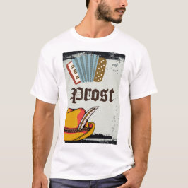 Oktoberfest-Drink als een Duitse prost-T-shirt T-shirt