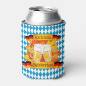 Oktoberfest Duits Beer Festival met je Blikjeskoeler (Blikje Voorkant)