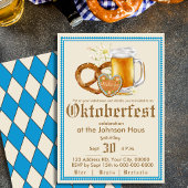 Oktoberfest Duitse Bierfeest Uitnodiging