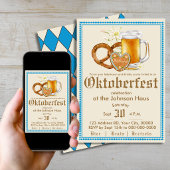 Oktoberfest Duitse Bierfeest Uitnodiging