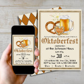 Oktoberfest Duitse Bierfeest Uitnodiging