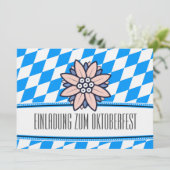 Oktoberfest Duitse cultuur Kaart (Staand voorkant)