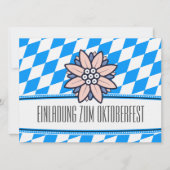 Oktoberfest Duitse cultuur Kaart (Voorkant)