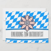 Oktoberfest Duitse cultuur Kaart (Voorkant)