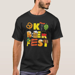 Oktoberfest Duitse Dingen Cute Beierse Festival T-shirt