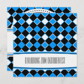 Oktoberfest Einladung Kaart (Voorkant / Achterkant)