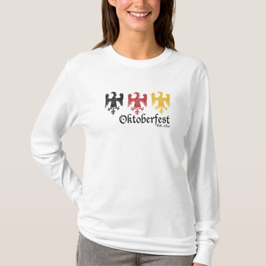 Oktoberfest Est. 1810 T-shirt (Voorkant)
