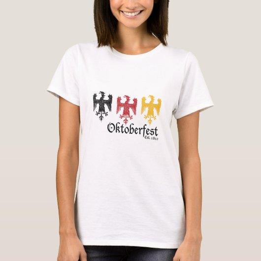 Oktoberfest Est. 1810 T-shirt (Voorkant)