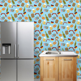 Oktoberfest Eten en Drink Behang