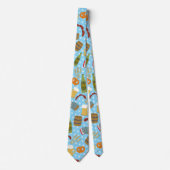 Oktoberfest Eten en Drink Stropdas (Voorkant)