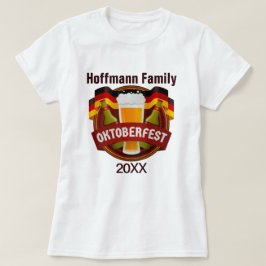 Oktoberfest Familie Feest T-shirt