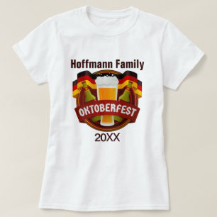 Oktoberfest Familie Feest T-shirt