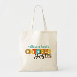 Oktoberfest Family Celebration Canvas tas