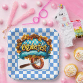 Oktoberfest Feast Papieren Bordje (Feest)