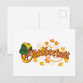 Oktoberfest Feestdagenkaart (Voorkant / Achterkant)