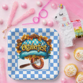 Oktoberfest Feestmaal Papieren Bordje (Feest)