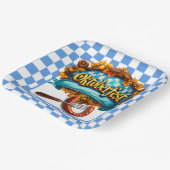 Oktoberfest Feestmaal Papieren Bordje (Gebogen)