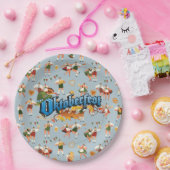 Oktoberfest Festival Papieren Bordje (Feest)