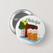 Oktoberfest Festival Ronde Button 5,7 Cm (Voorkant /achterkant)