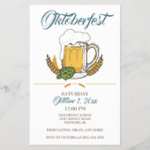 Oktoberfest Flyer Sjabloon (Voorkant)