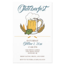 Oktoberfest Flyer Sjabloon