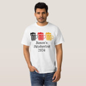 Oktoberfest gepersonaliseerd cadeau t-shirt (Voorkant volledig)