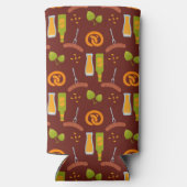 Oktoberfest German Beer Festival Seltzer Blikjeskoeler (Achterkant)