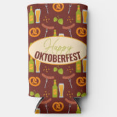 Oktoberfest German Beer Festival Seltzer Blikjeskoeler (Voorkant)