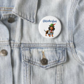 Oktoberfest German Weiner Ronde Button 5,7 Cm (In situ)