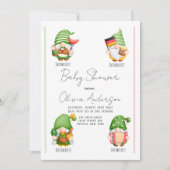 Oktoberfest Gnome Baby shower Kaart (Voorkant)