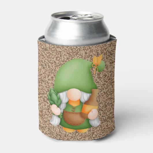 Oktoberfest Gnome Koelbox Blikjeskoeler (Blikje Voorkant)