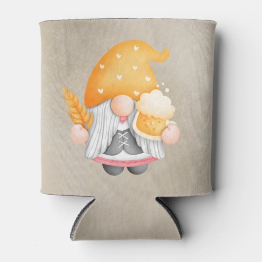 Oktoberfest Gnome Koelbox Blikjeskoeler (Voorkant)